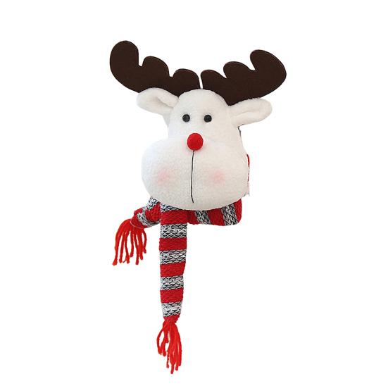 Yousheng Świąteczna Klamra do Zasłon 3D Mikołaj Bałwan Renifer Lalka Kreskówkowa Zapięcie do Zasłon do Salonu Domu Hotelu Dekoracja Okna