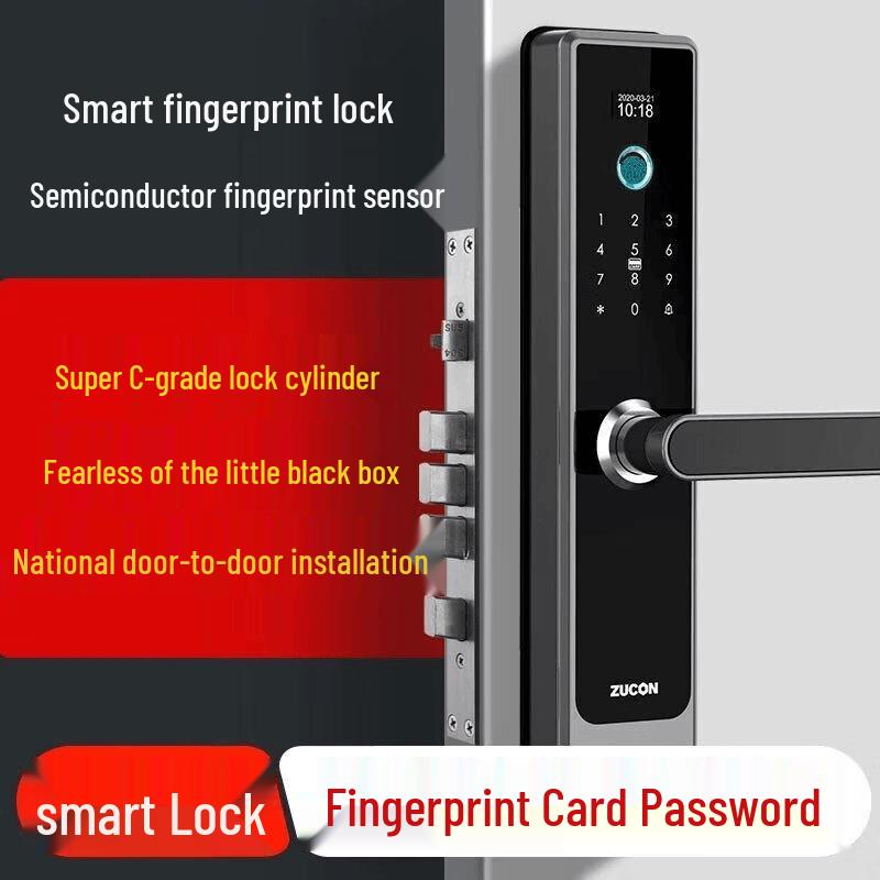 ZUCON F790P Smart Fingerprint Door Lock CN plug (adapter included)