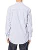 Amazon Essentials Men's Regular Fit Casual Long Sleeve Poplin Shirt, Blue and White, Vertical Stripes, Size L