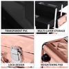 Professional Portable Cosmetic Bag Suitcases Cosmetics Large Capacity Women Travel Makeup Bags Box Manicure Cosmetology Case 9 x 6 x 6 inchesinches