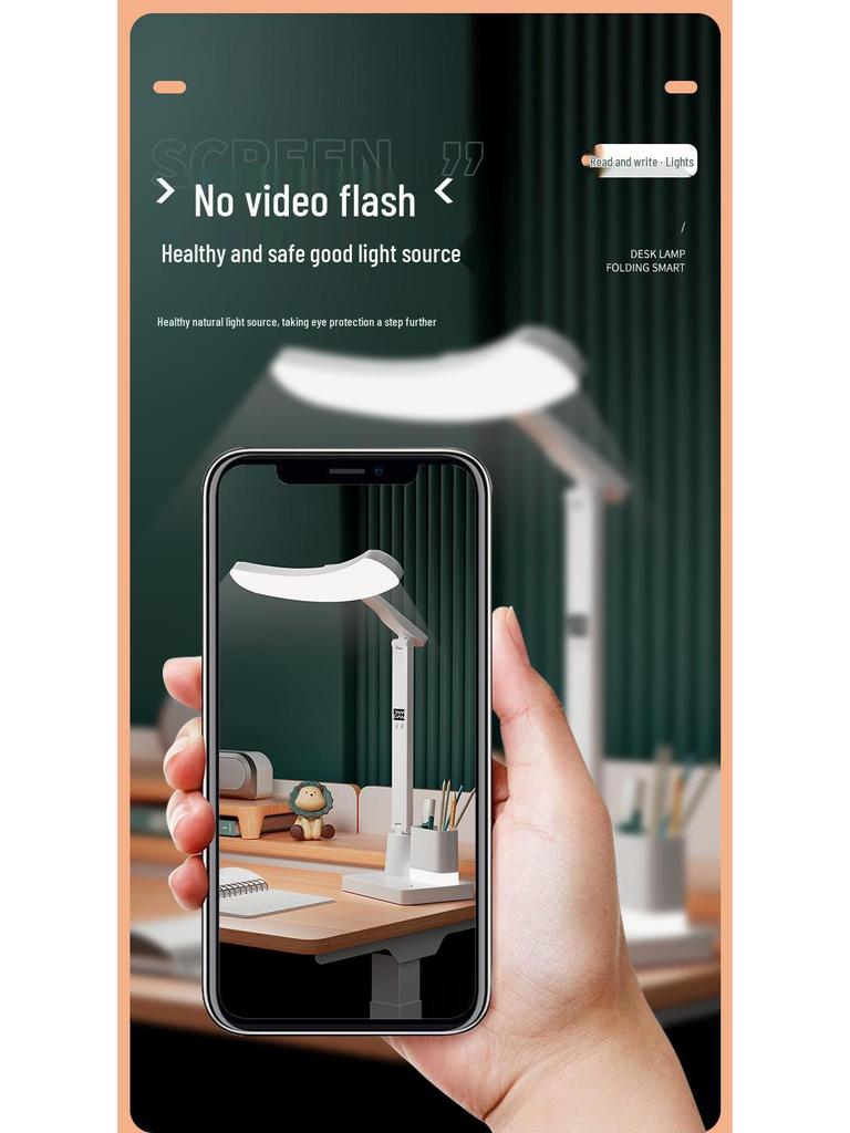 Children's Rechargeable LED Desk Lamp with Eye Protection