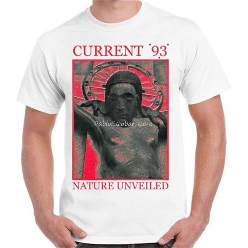 Current 93 Nature Unveiled Retro T Shirt Teenage Pop Top Tee Shirt brand cotton t-shirt male summer tshirt euro size S разноцветный