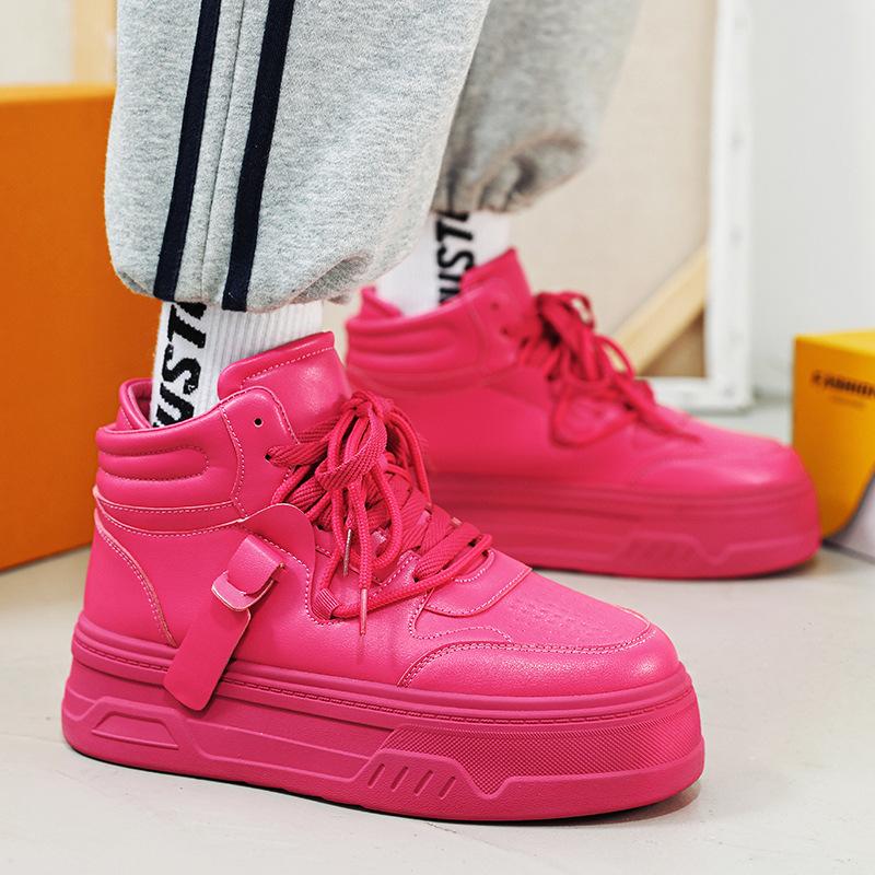 Schuhe neu 22 Plateau-Erhöhungsschuhe Herbst Freizeitschuhe atmungsaktiv