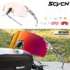 Scvcn Photochromic Sunglasses Cycling Blue Outdoor Sports Bike Glasses Red Man MTB Fishing Glasses Eyewear Bicycle Goggles 2024