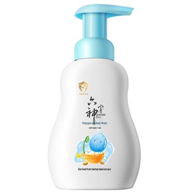 Liushun Baby 2-in-1 Mildes Schaumshampoo & Duschgel