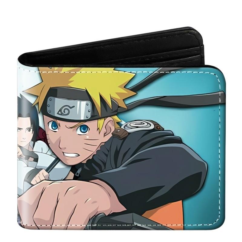 Naruto Anime Foldable Leather Wallet Short Purse
