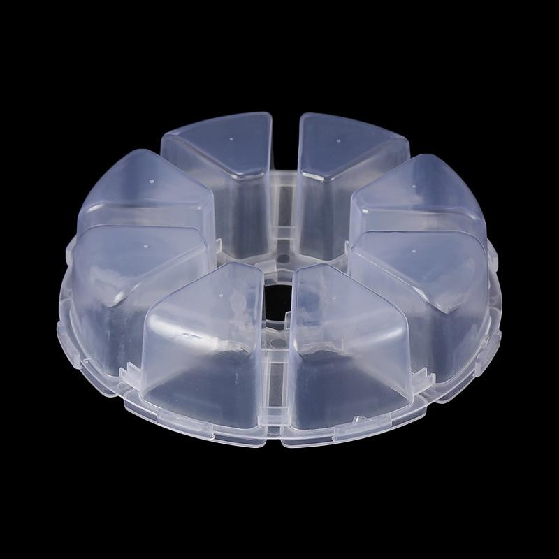 Bead Jewelry Container 8 Grid Nail Art Water Diamond Storage Box Fish Hook Storage Box Coin Storage Box