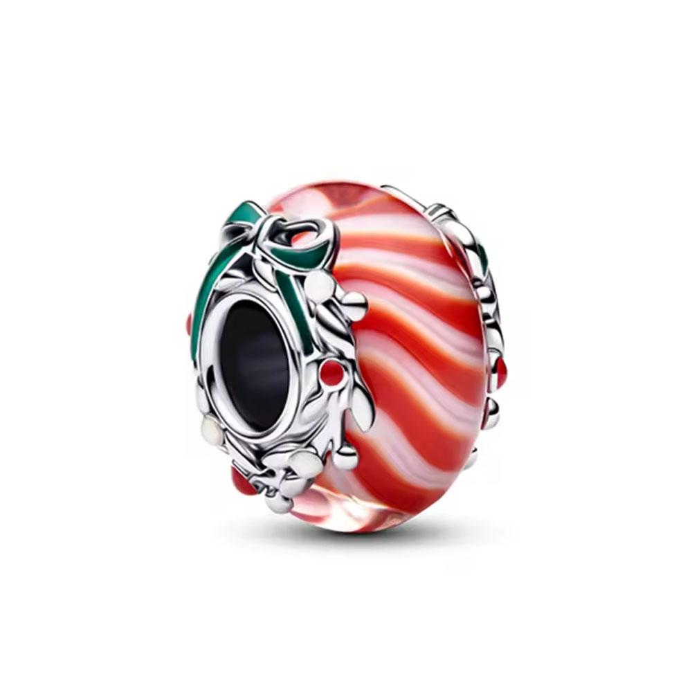 Exquisite925 Silver Flower, Cake Beads Butterfly, Mushroom Exquisite Bracelet Diy Accessories Exquisite Jewelry