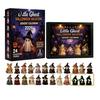 Calendario del Conto alla Rovescia di Natale Halloween Avvento 2026, Scatola Luminosa a 24 Giorni con Decorazione Per Bambini Figure di Zucca Fantasma, Decorazione per Feste