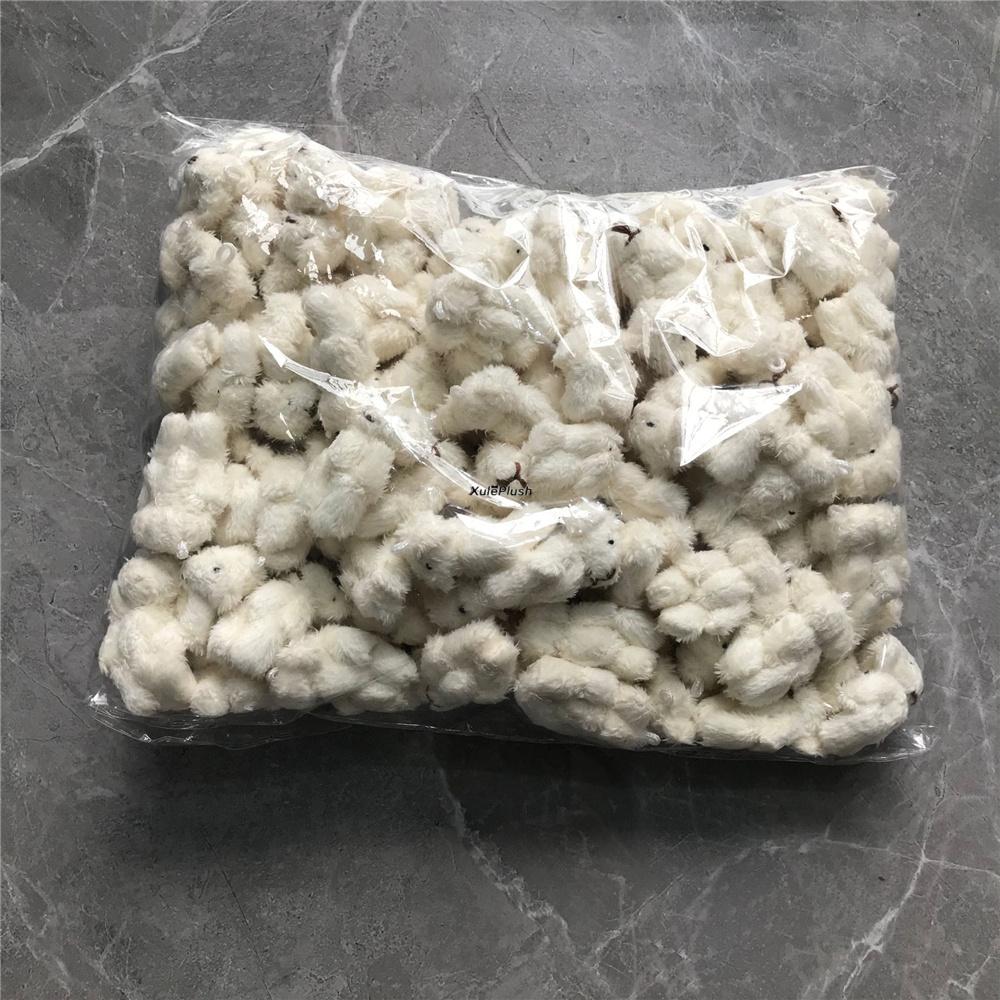 100 Stück Zubehör Plüschtier, Bär 4,5 cm Spielzeug, Plüschtier Puppe