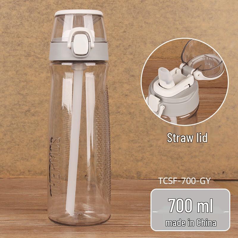 THERMOS TCSF-700 Kids  Plastic Straw Water Bottle