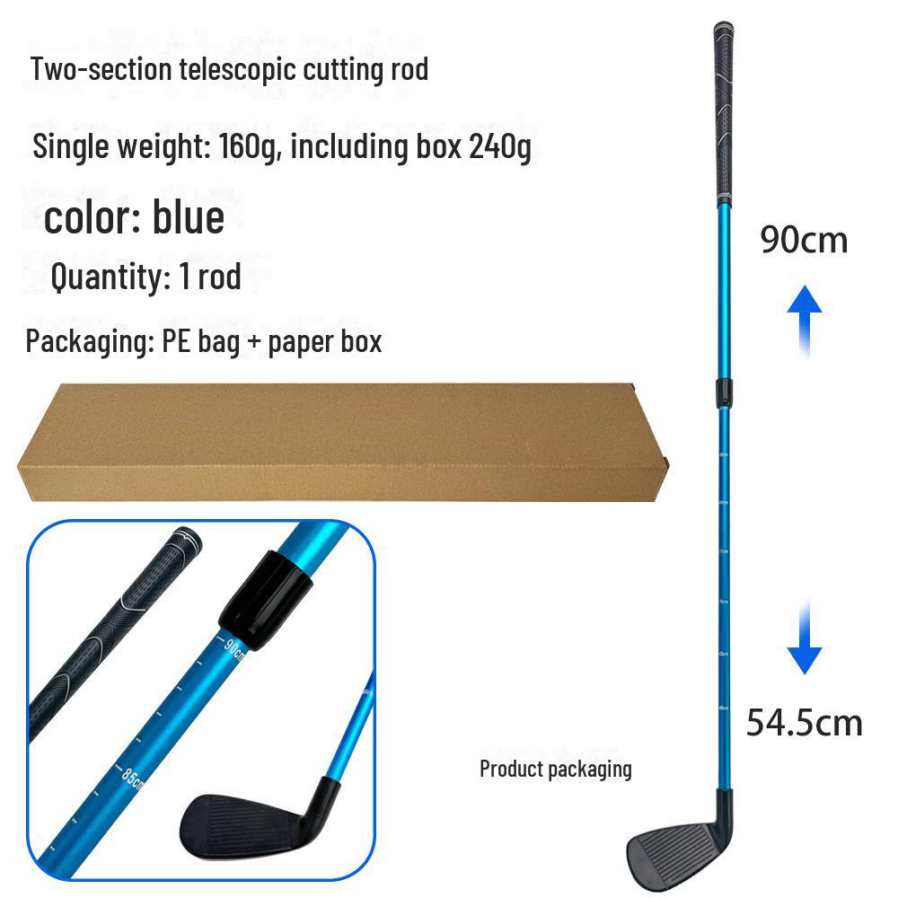 Club de golf retractabil telescopic în aer liber/interior