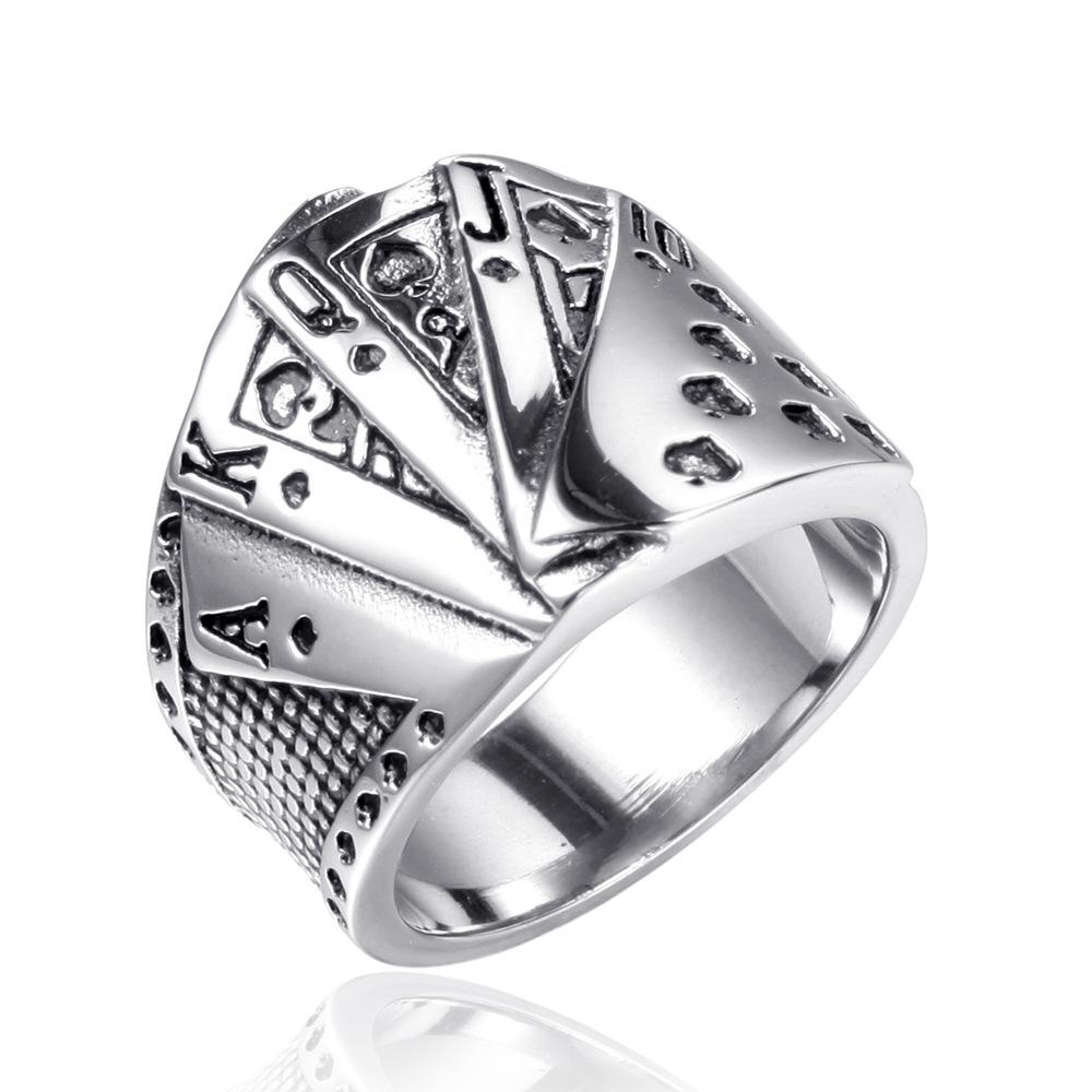 Anillos de Dedo Ankh de Acero Inoxidable Egipcio Para Hombres Mujeres Punk Hip Hop Anillo de Cruz Accesorios de Joyería de Moda Regalos