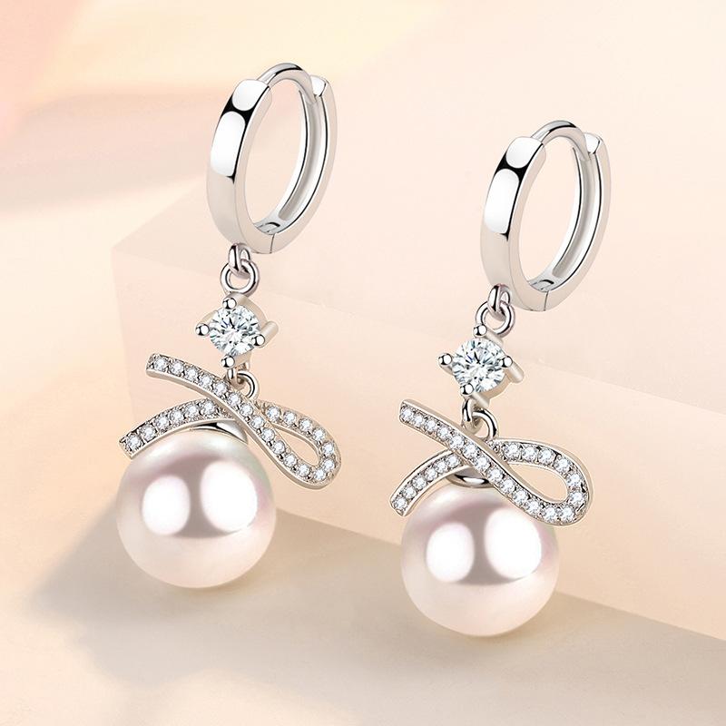 Lindon Copper Alloy Zircon Earrings Drop Earrings For Women Wedding Party Gifts
