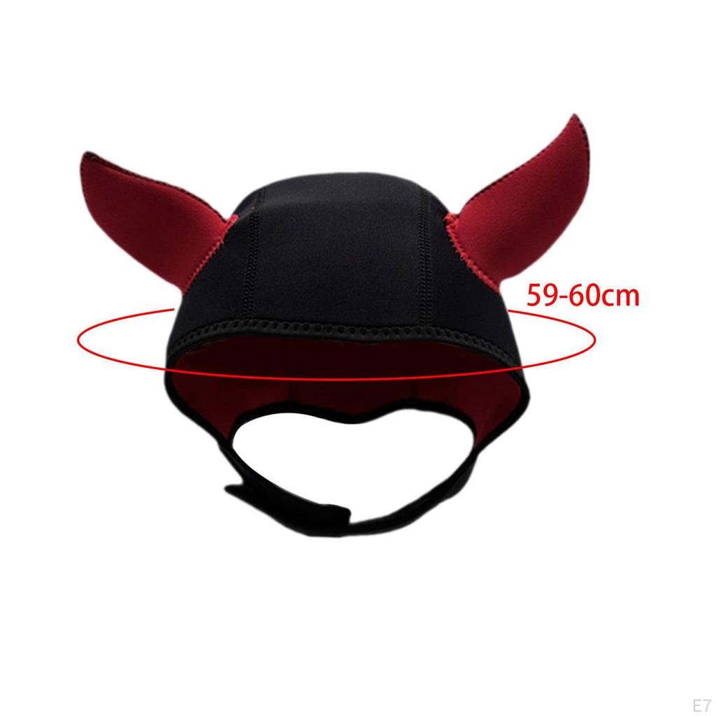3mm Neoprene Diving Cap for Men Women Waterproof Swimming Hat Water Sports Accessory