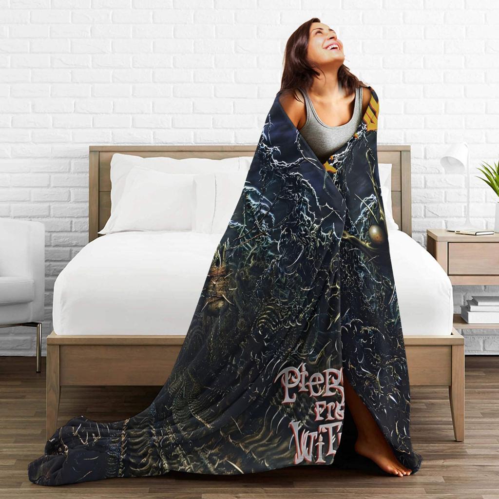 Suffocations Band Blanket Travel Office Flannel Throw Blanket For Bedroom Warm Custom Quality Bedspread Gift