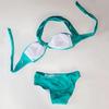 Two-piece swimsuit, turquoise, shoulder strap, balconette, s Two-piece swimsuit, turquoise, shoulder strap, balconette, s