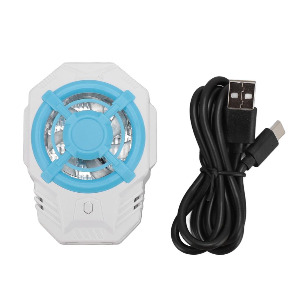 Phone Cooler Semiconductor Cell Phone Cooling Fan 2 Speed Phone Radiator for Watching Videos