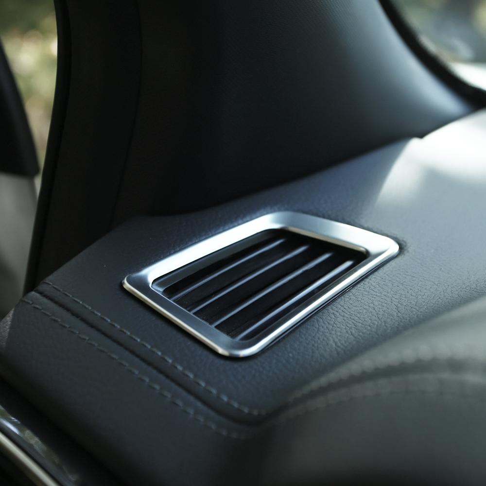 Car Air Conditioning Vent Frame Trim for Ford Ranger 2015-2022 Everest 2013-2021 AC Outlet Sticker Cover Interior Accessories