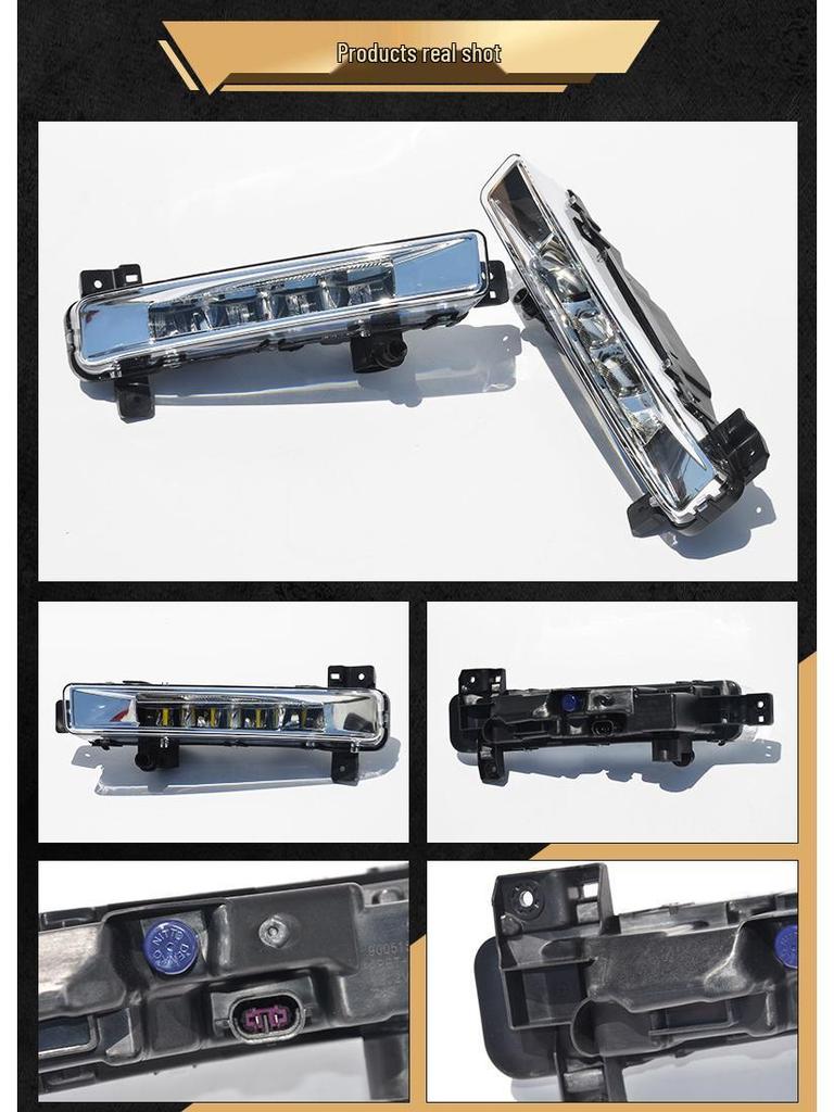 Compatible Front Fog and Daytime Running Light for BMW 5 Series G38