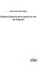 Libro Resena Historica De La Guerra Al Sur De Filipinas