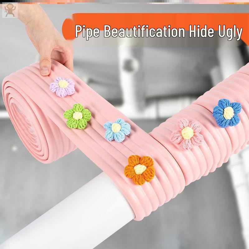 Pillar Wrap: Decorative Sleeve for Concealing Natural Gas & Downpipes