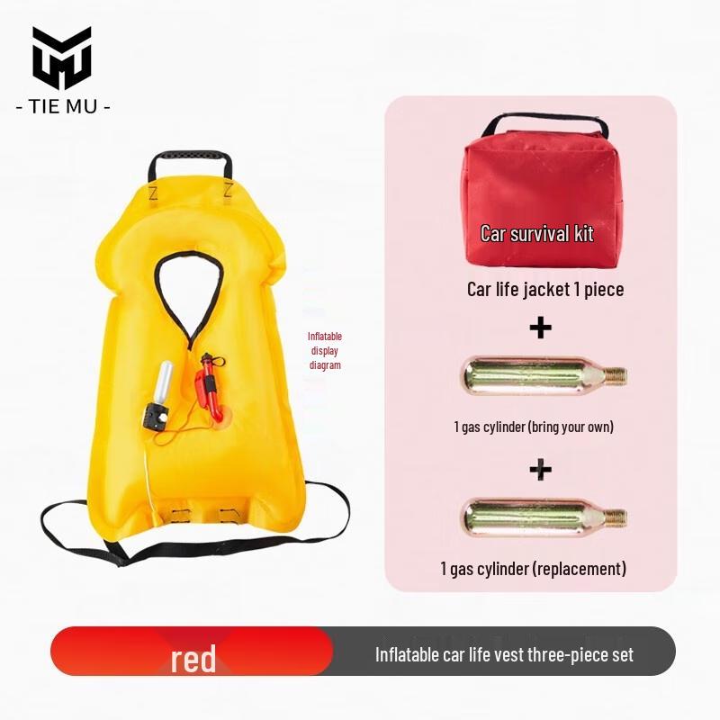 

Tiemu Portable Inflatable Emergency Life Vest