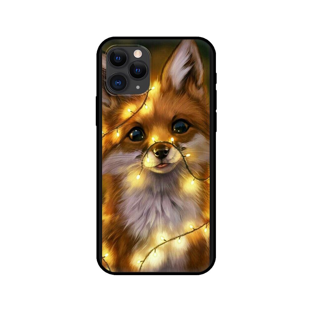 

Черный чехол из ТПУ для iPhone 5 5s se 2020 6 6s 7 8 plus x 10 XR XS 11 12 mini pro MAX задняя крышка цветок животное тигр iphone 5 5S SE