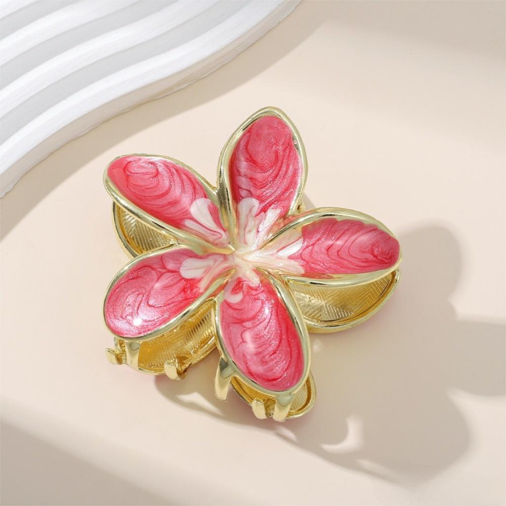 1/3Pcs Hair Accessories Hawaiian Flower Clips Alloy Lily Flower Hair Claws  Hairstyles