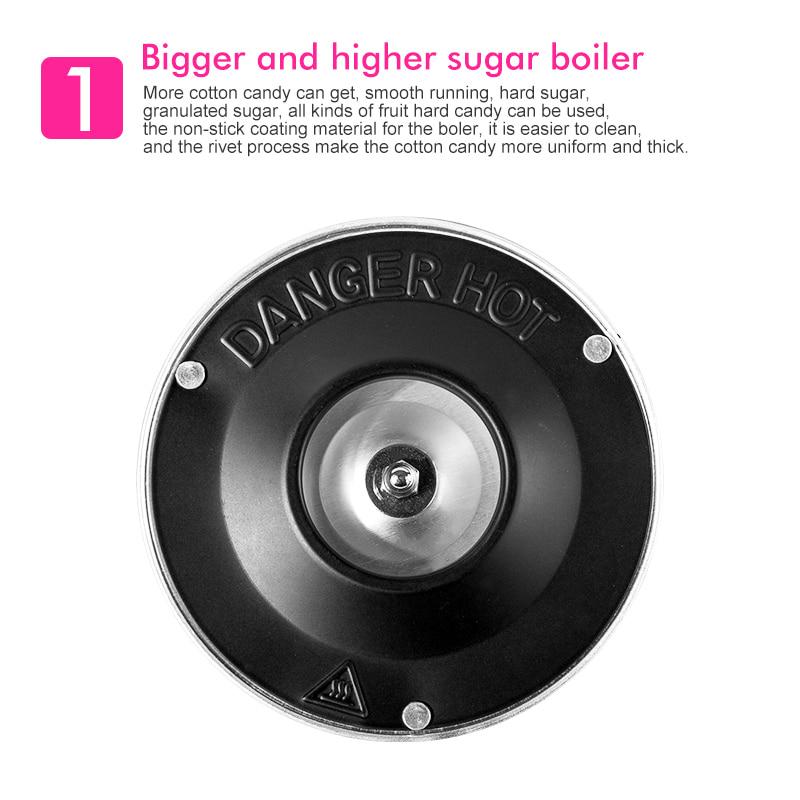 Electric DIY Sweet Cotton Candy Maker Portable Cotton Sugar Floss Machine  Marshmallow Machine