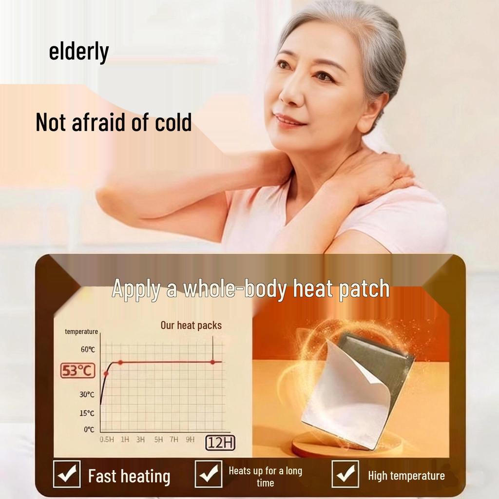 New Arrival: Self-Heating Winter Heat Patch for Seniors - Provides Warmth and Cold Protection