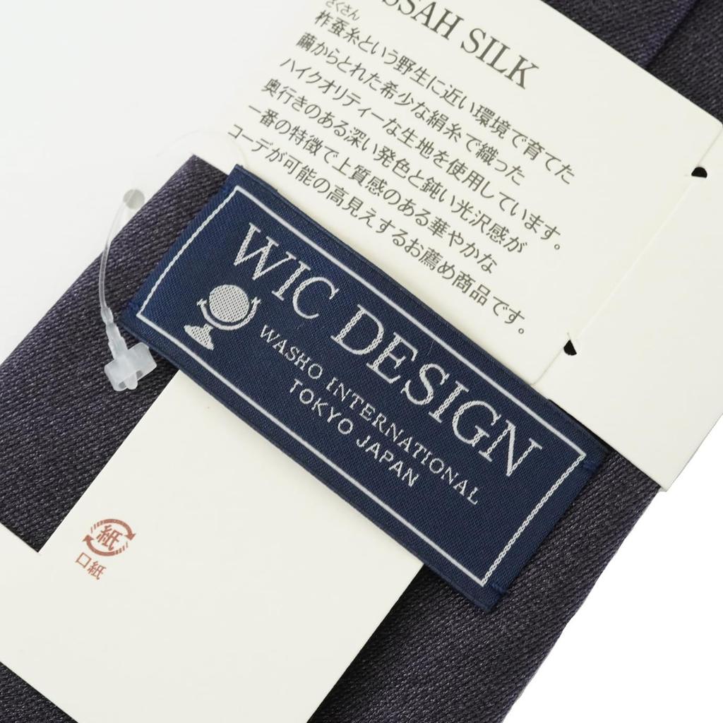 [WIC DESIGN  TUSSAH SILK Solid Tie]