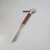 32cm Metal Shoe Horn Long Portable Shoe Lifter Shoe Puller Wood Handle Shoehorn  Women Men