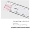 50cm 1:50,000 Geographic Coordinate Ruler