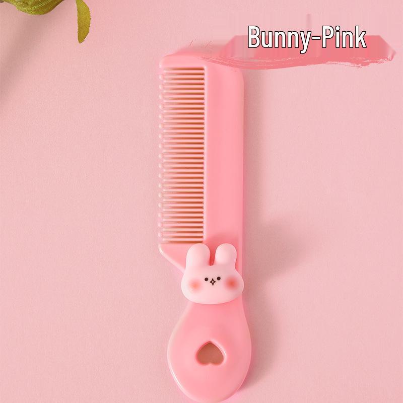 Cute Baby Massage Comb for Infants & Toddlers (0-3 Years) - Portable Hair Care Tool