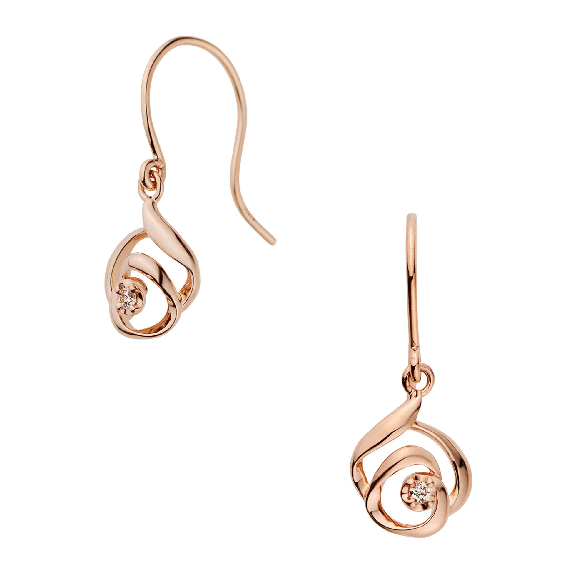 

Earrings K18 Pink Gold Christine AGAA1370 DI [Official] [Vendome Aoyama]