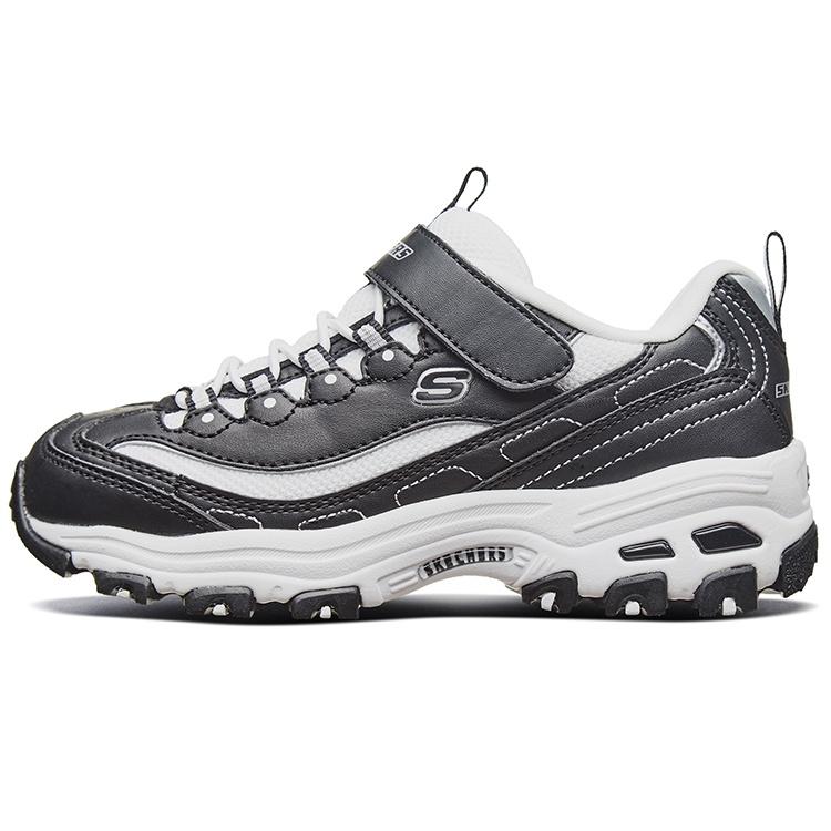 Skechers D lites Low-Top Running Shoes K Black/White Kids 664060L-BKW EU 27.5