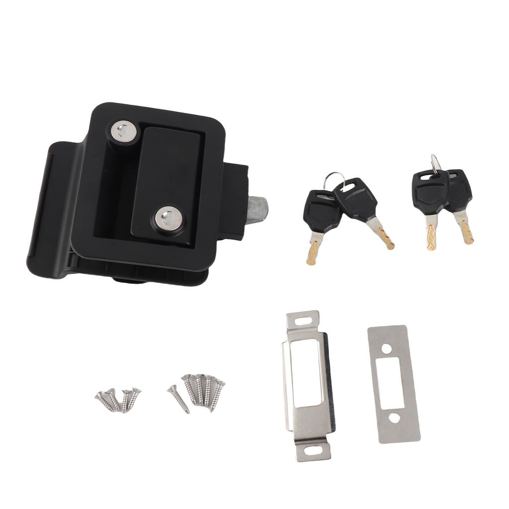 Trailer Door Latch Inside Outside Double Open Zinc Alloy Galvanized for Large Vehicles