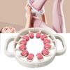 Beinklemme Massager Muskelroller Multifunktional Linderung von Schmerzen Kreisförmige Oberschenkelklemme Massage roller für Beine Pink