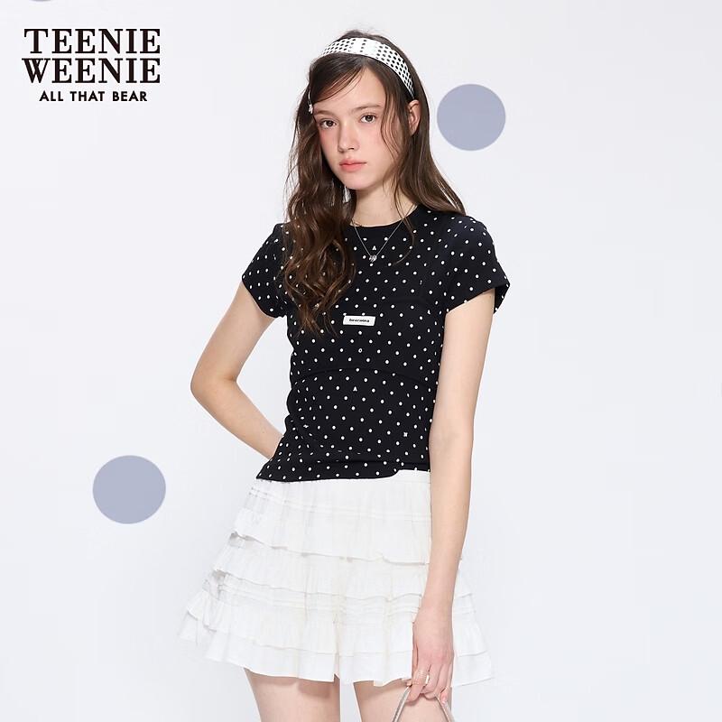 Teenie Weenie Women's Polka Dot Bear T-Shirt