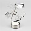 Metal Creative Candle Holder Rotating Candlestick Gift for Women Wife Children
