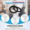 RV Toilet Seal Kit Compatible With Dometic 300 310 320, RV Toilet Parts Replacement For 385311658 Toilet Flush Seal And 385311652 Toilet Base Seal