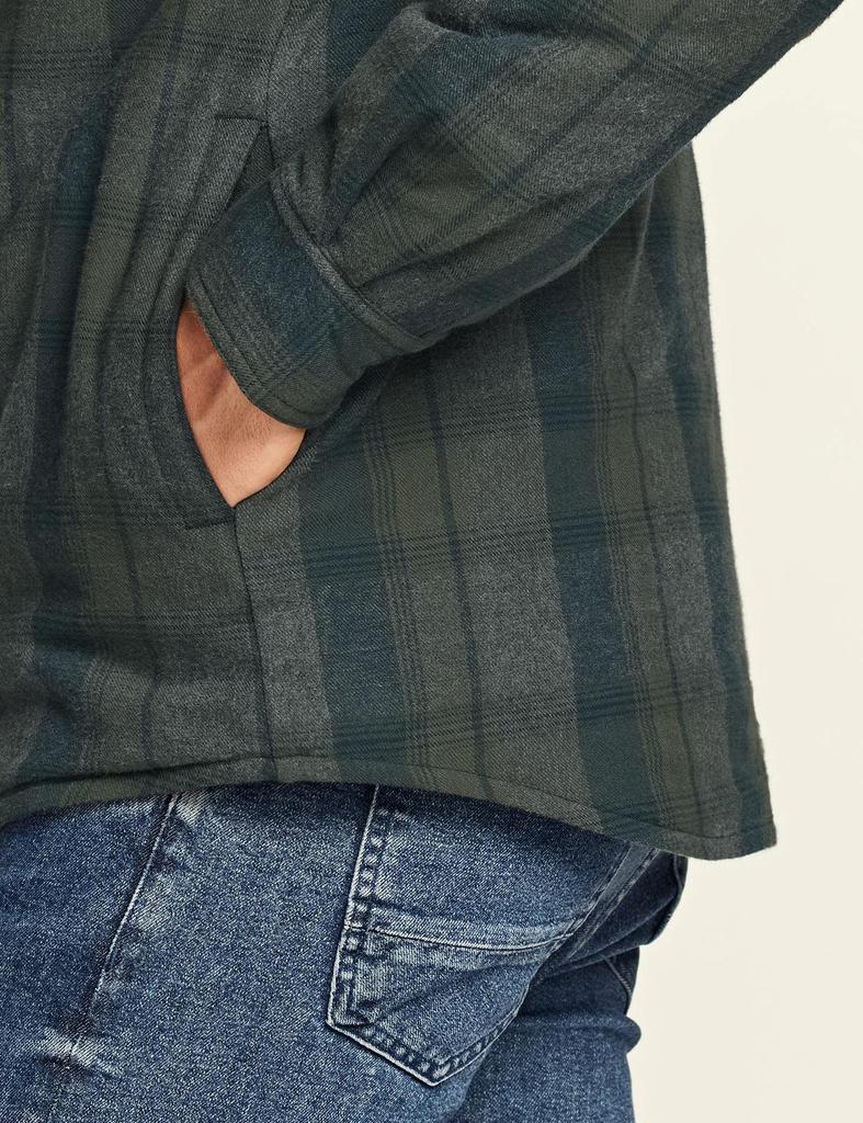 CQR Warm Flannel Jacket with Quilted Perfect for Outdoor and Ideal for and Winter Men's Lining, Hiking, Activities, Mountaineering, Spring, Autumn,