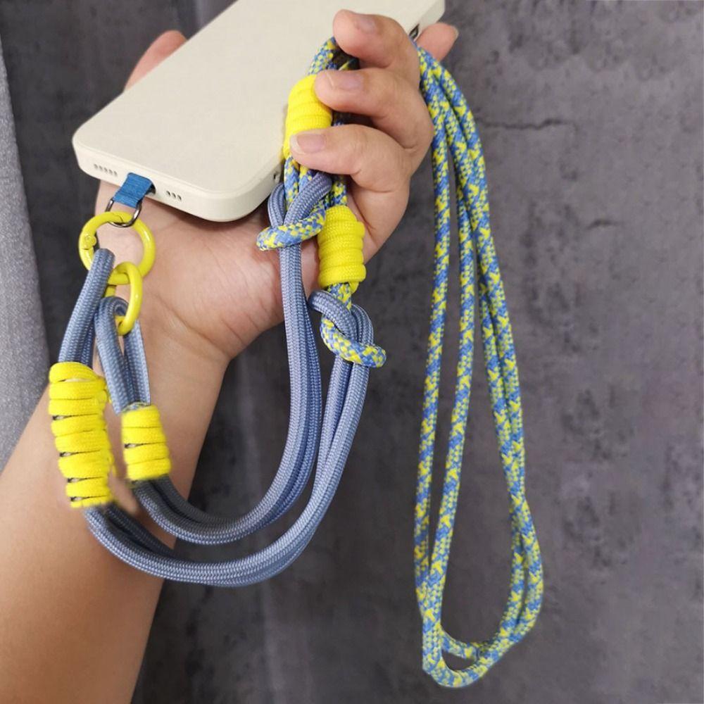 Anti Winding Mobile Phone Lanyard Neck Hanging Mobile Phone Rope Chain  Travel Outdoor