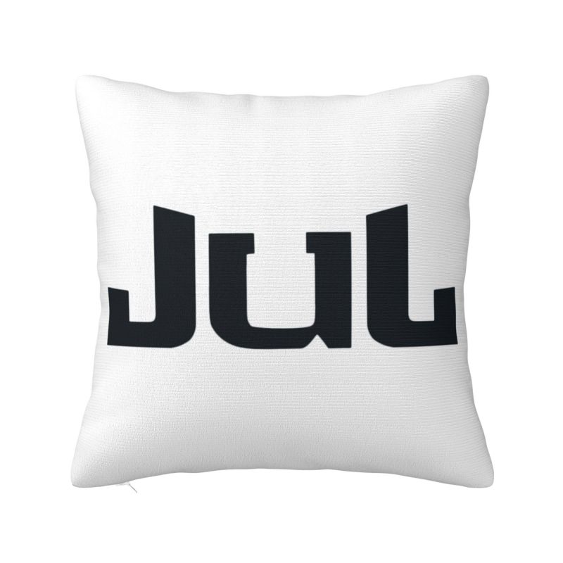 Nordic Style Jul Cushion Cover xcm Polyester French Rapper Music Throw Pillow for Sofa Square Pillowcase Home Decor