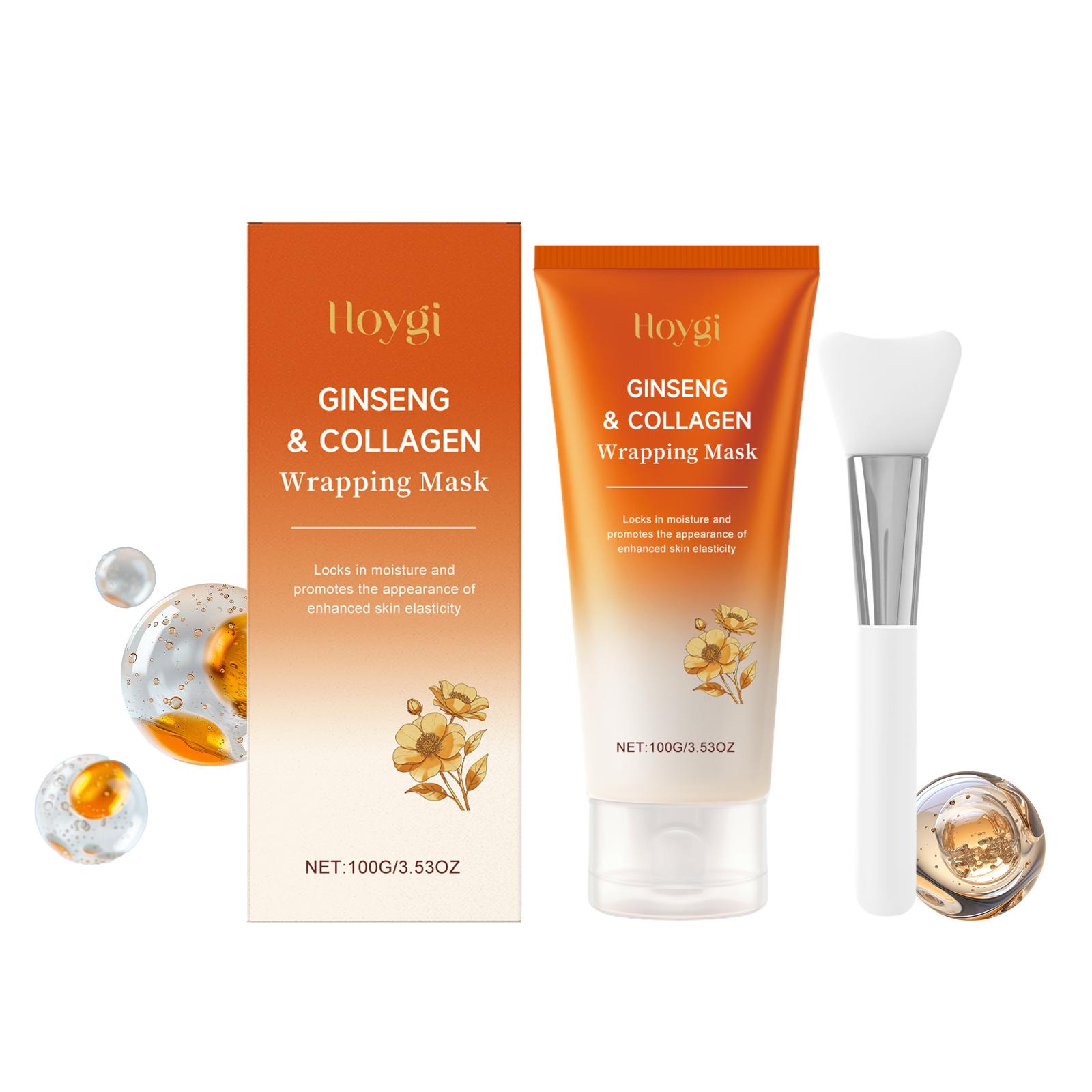 Hoygi Collagen Peel-Off Mask Gentle Nourishing Facial Skin Moisturizing Hydrating Softening Brightening Mask