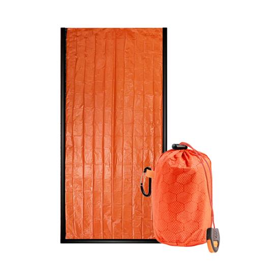 

Аварийный спальный мешок, тепловые одеяла, спасательный бивачный мешок, водонепроницаемый спальный мешок для выживания на природе, кемпинга, походов 1pc