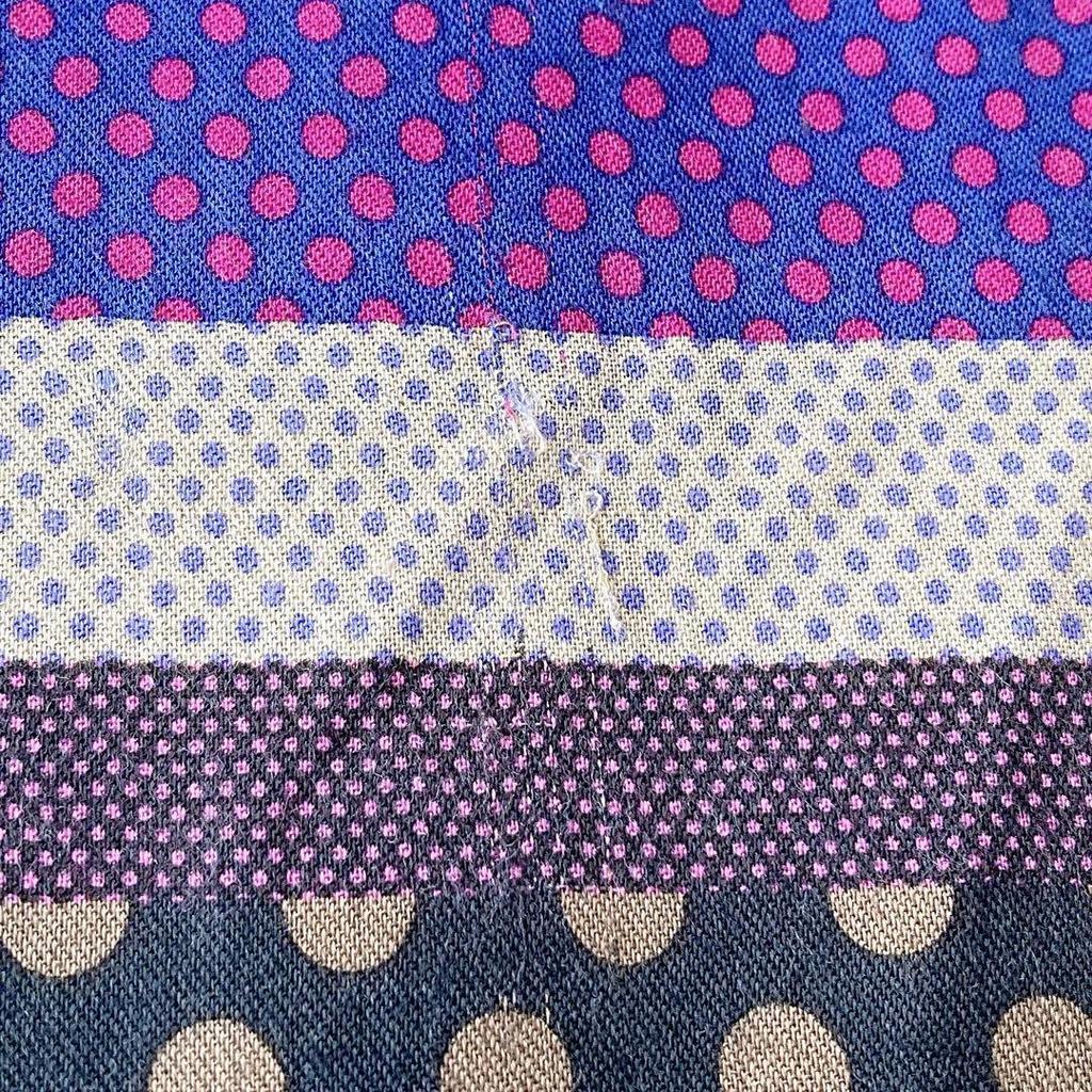 Used Paul Smith Stole Multicolor Stripe Dot