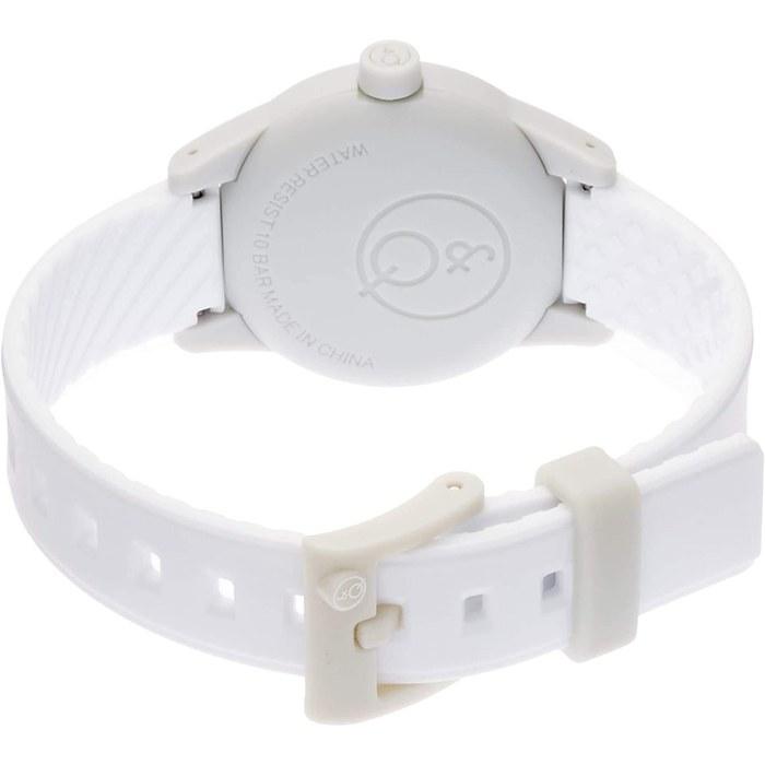 [Citizen] Q&Q SmileSolar Watch Solar Waterproof Women's White Analog RP01-014