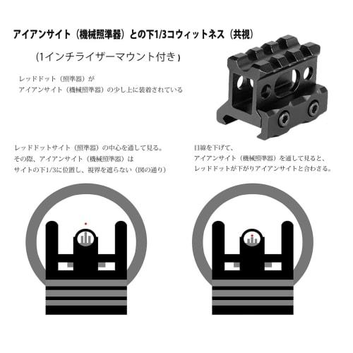 Yoyzn Red Dot Sight, 2MOA Red Dot & Red Dot Sight, Compatible with 20mm Rails, 11-Level Dimming, T1 Compact Reflex Holographic Sight for Airsoft and H